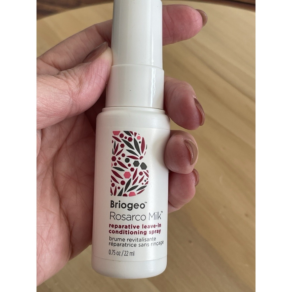 Briogeo Rosarco Milk Reparative Leave-in Conditioning Spray .75oz Travel Size